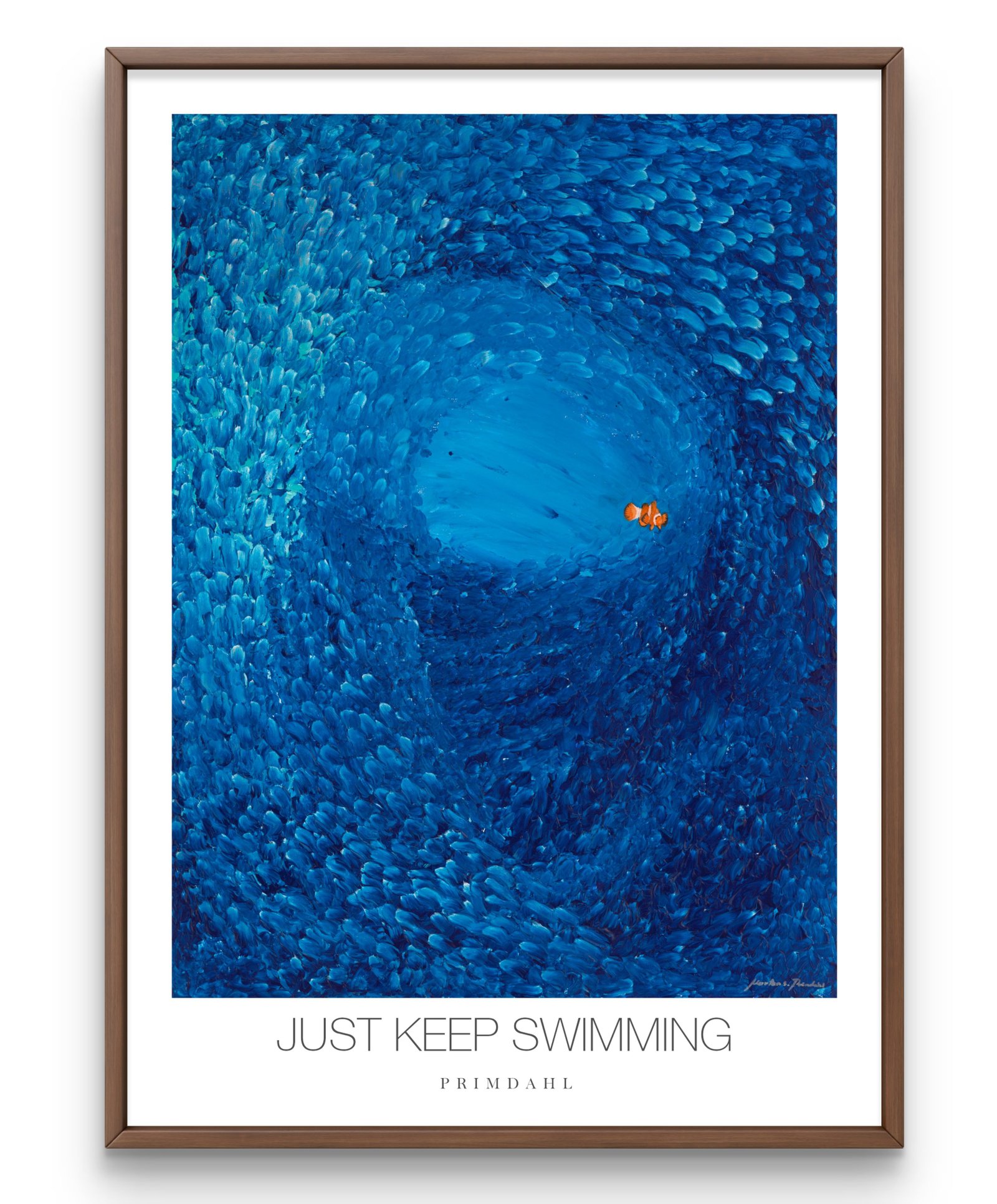 Just keep swimming - Passpartout - Billede 9