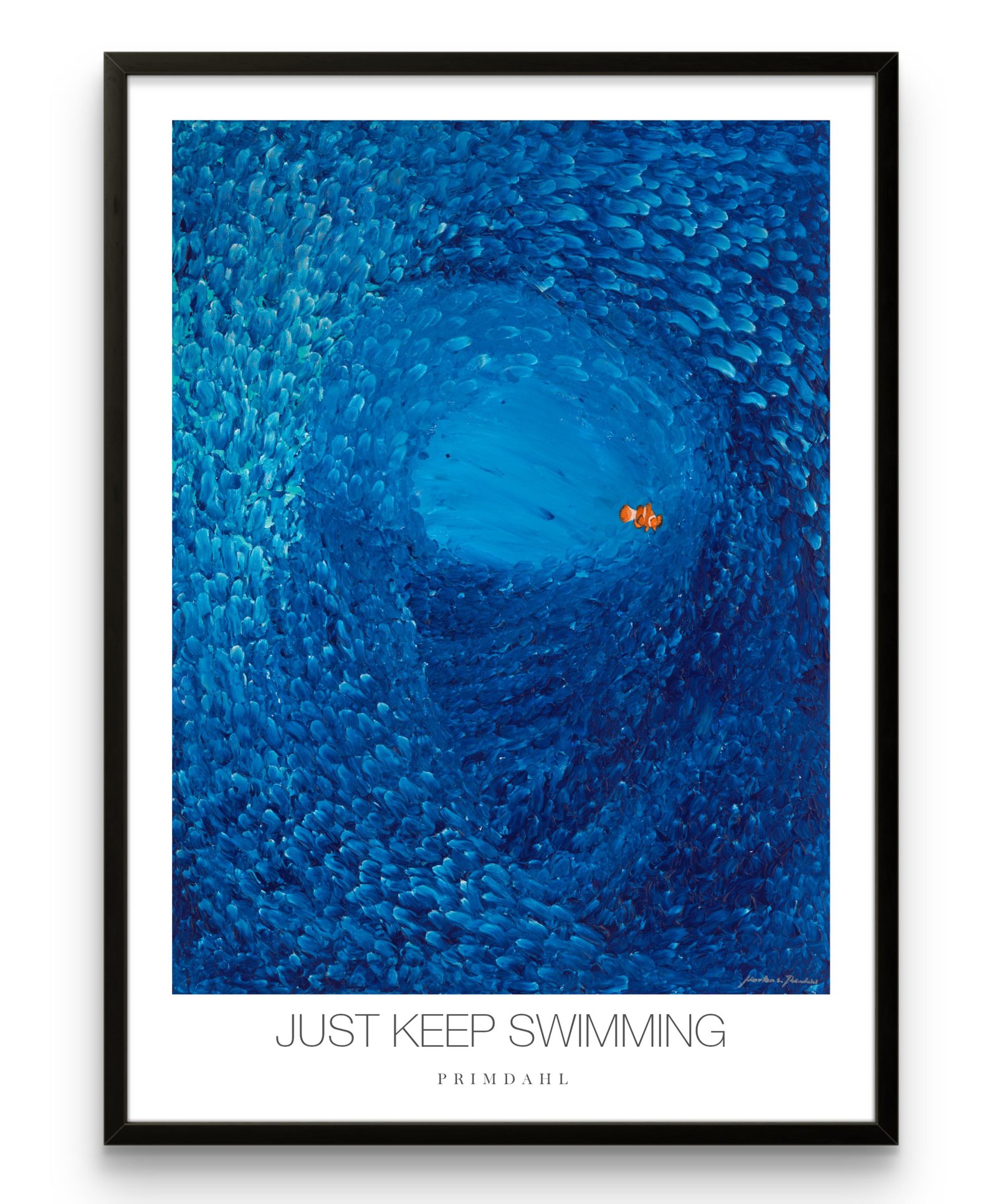 Just keep swimming - Passpartout - Billede 8
