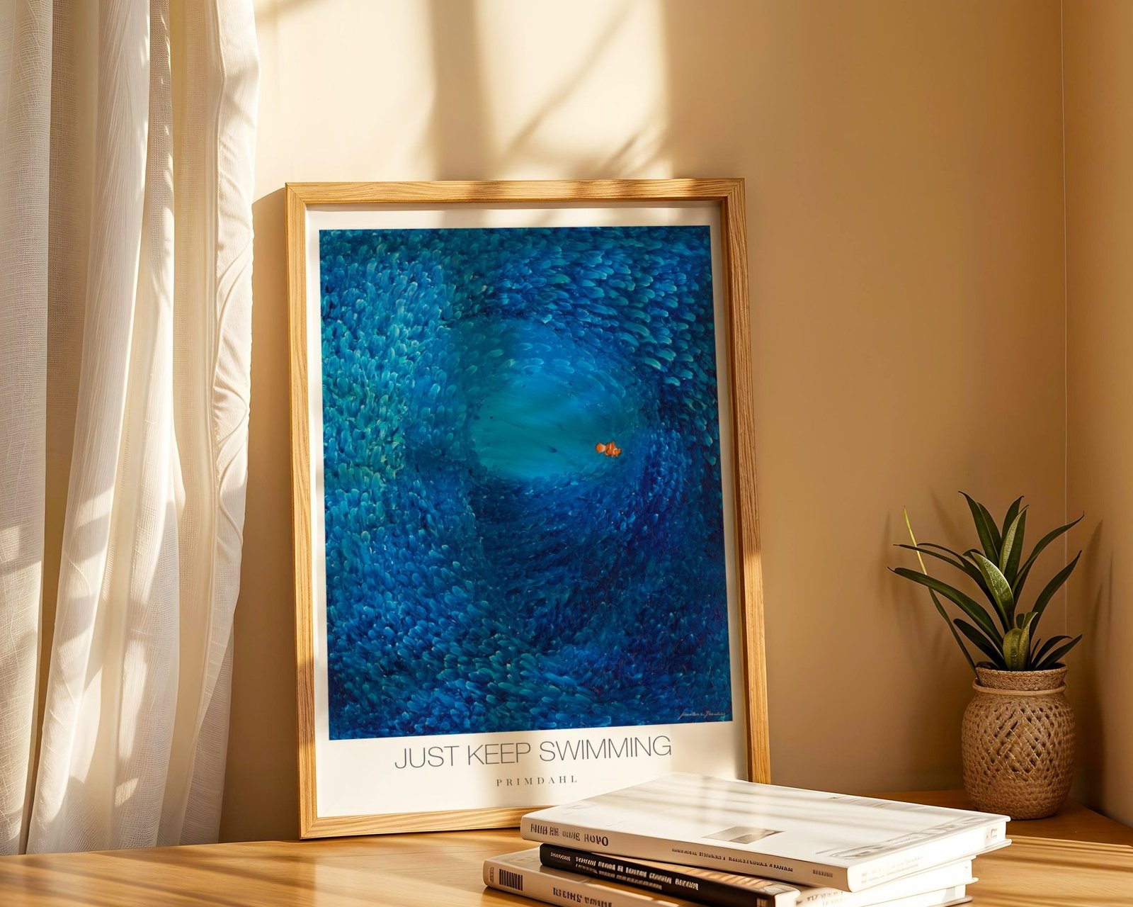 Just keep swimming - Passpartout - Billede 7