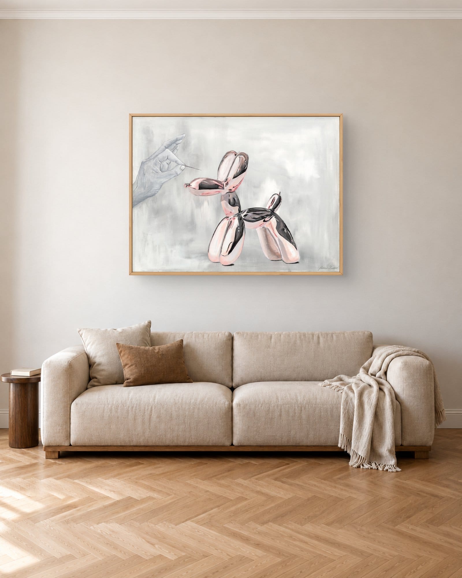 Adolescence – kunstplakat af Morten Primdahl