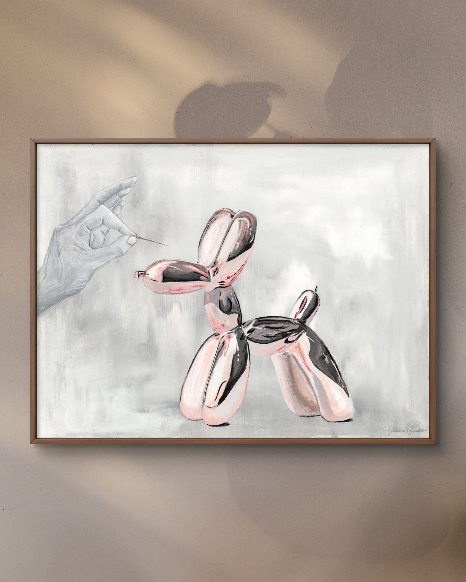 Adolescence – kunstplakat af Morten Primdahl