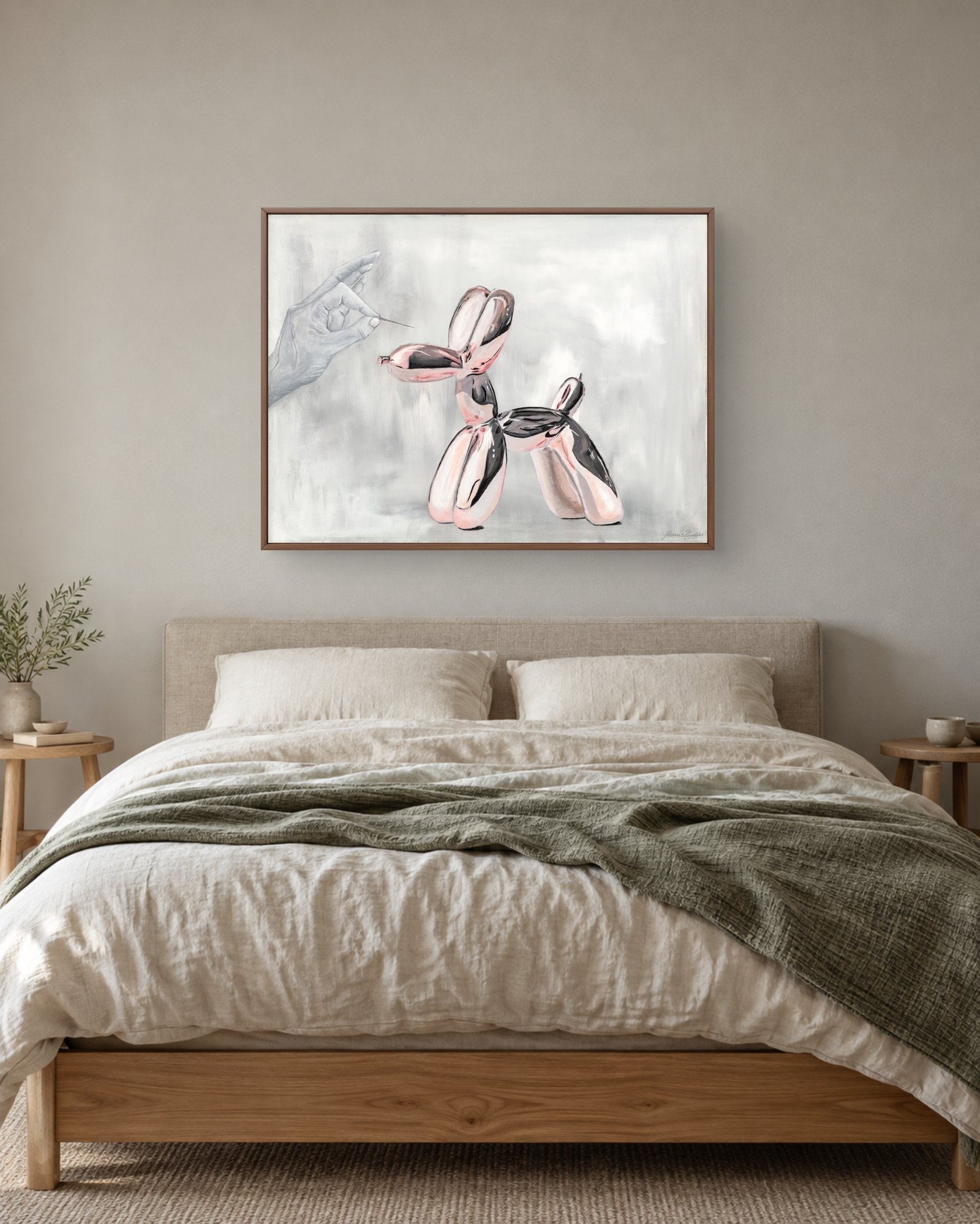 Adolescence – kunstplakat af Morten Primdahl