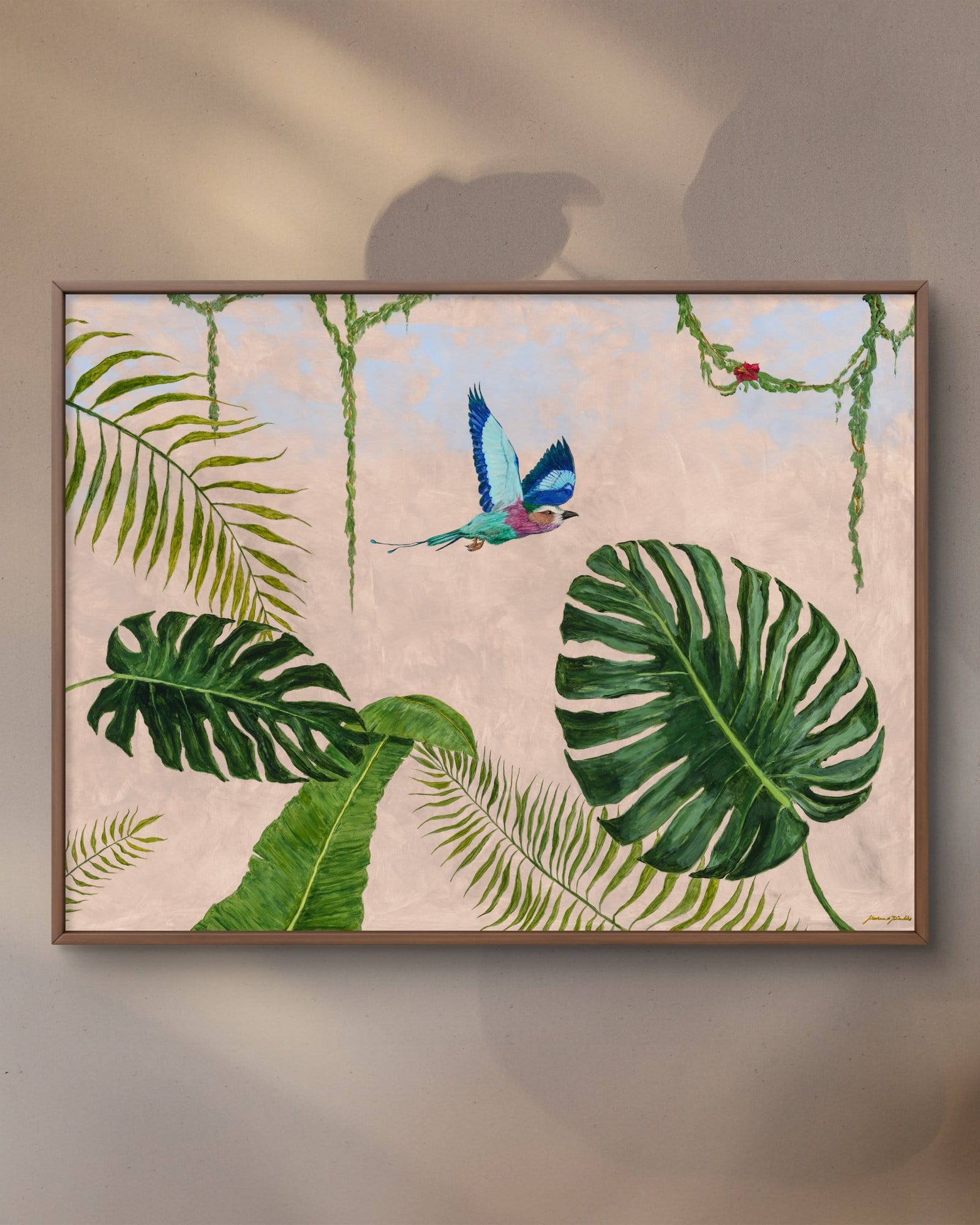 Kambu – kunstplakat af Morten Primdahl
